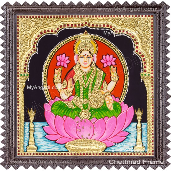 Mahalakshmi Tanjore Painting