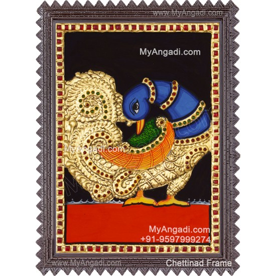 Peacock Tanjore Painting