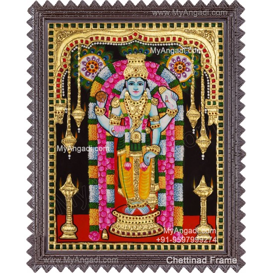 Guruvayurappan Tanjore Painting