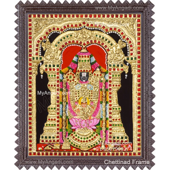 Balaji Lakshmi  Tanjore Painting