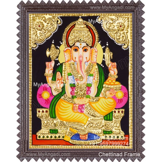 Ganapathi Tanjore Paintings