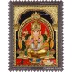 Ganesha 3d Tanjore Painting