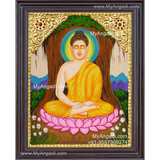 Buddha Tanjore Painting