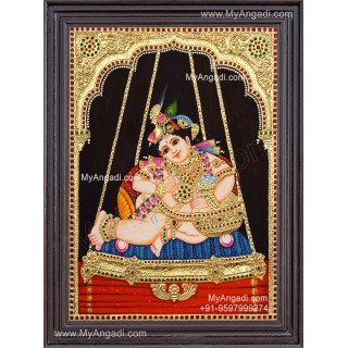 Krishna Tanjore Painting