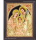 Mary Joseph Jesus Tanjore Painting