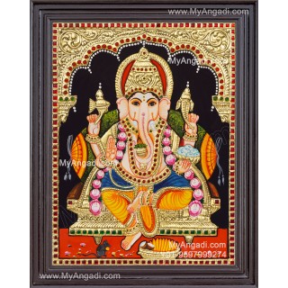 Ganesha Tanjore Paintings