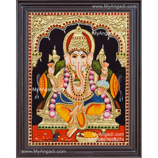 Ganesha Tanjore Paintings