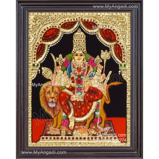 Durgai Tanjore Painting