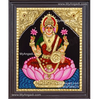 Dhana Lakshmi Tanjore Painting