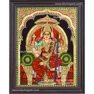 Lalitha Devi Tanjore Painting