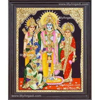Ram Darbar Tanjore Painting