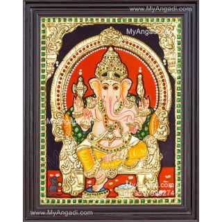 Ganesha Tanjore Paintings