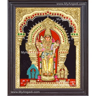 Thiruchendhur Murugan Tanjore Painting
