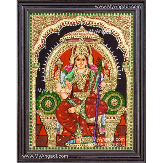 Lalitha Devi Tanjore Painting