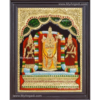Sivanmalai Murugar Tanjore Painting