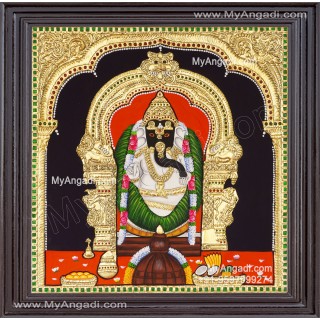 Eechanari Vinayagar Tanjore Painting