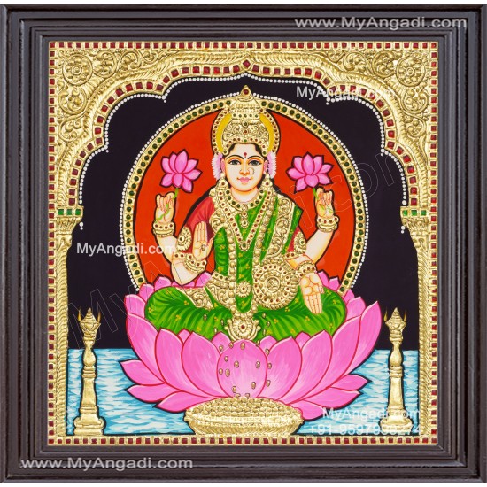 Mahalakshmi Tanjore Painting