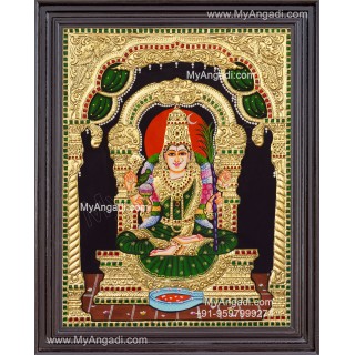 Kamakshi Amman Tanjore Painting