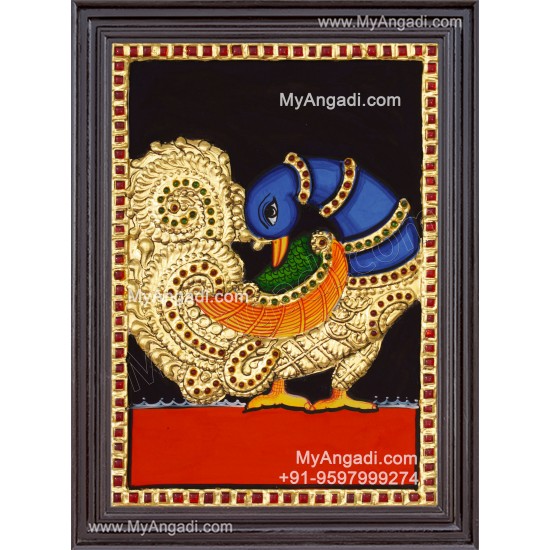 Peacock Tanjore Painting