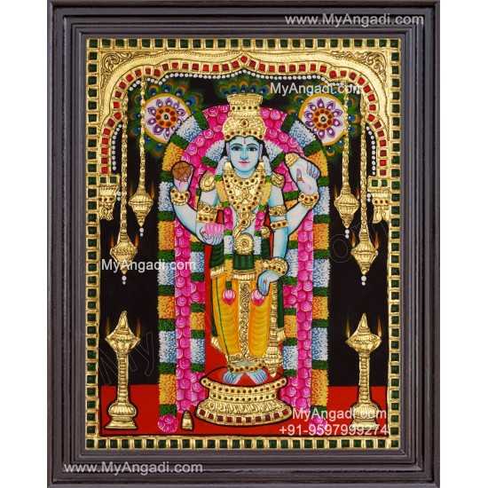 Guruvayurappan Tanjore Painting