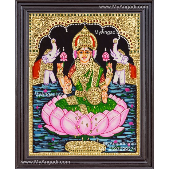 Gajalakshmi Tanjore Paintings