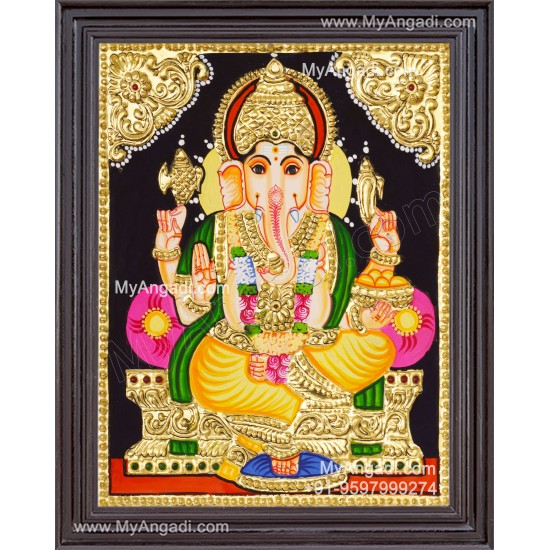 Ganapathi Tanjore Paintings