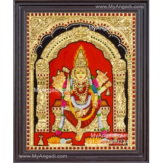 Pon KaaliammanTanjore Painting