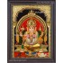 Ganesha 3d Tanjore Painting