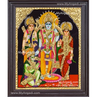 Ram Darbar Tanjore Painting