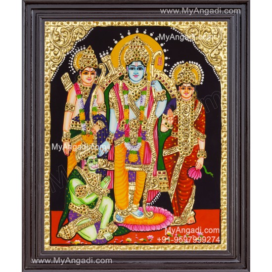 Ram Darbar Tanjore Painting