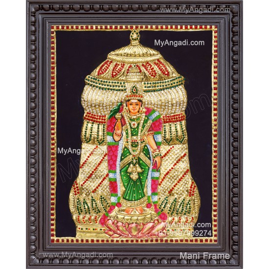 Meenakshi Amman Tanjore Painting