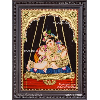 Krishna Tanjore Painting