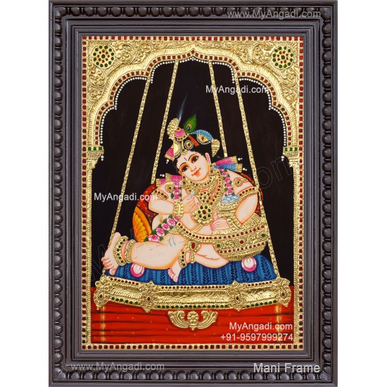 Krishna Tanjore Painting