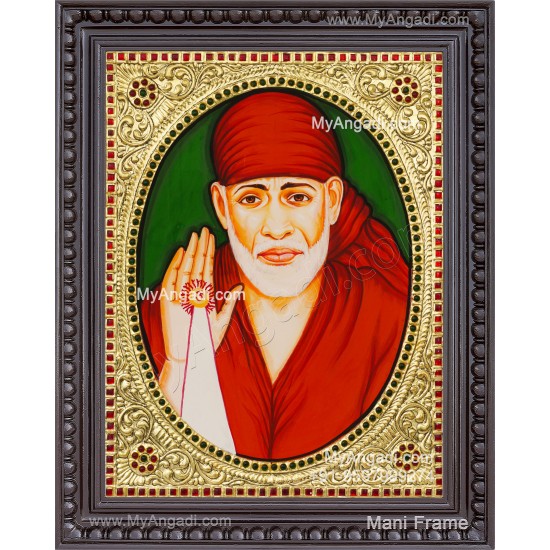 Saibaba Tanjore Painting