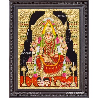 Samayapura Mariamman Tanjore Painting