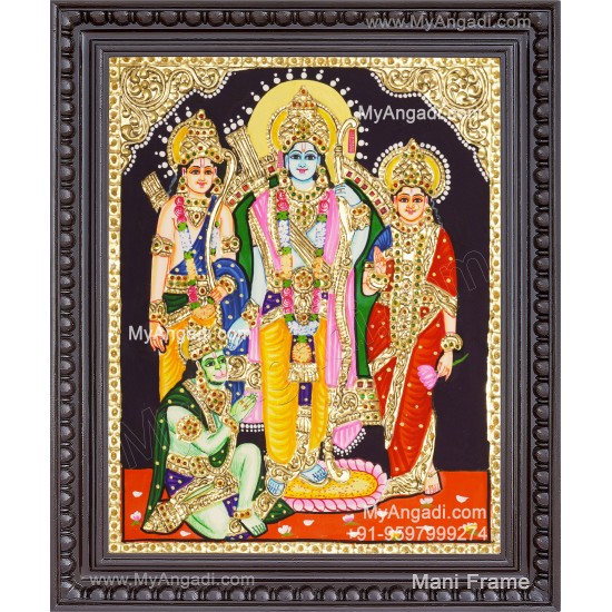 Ram Darbar Tanjore Painting