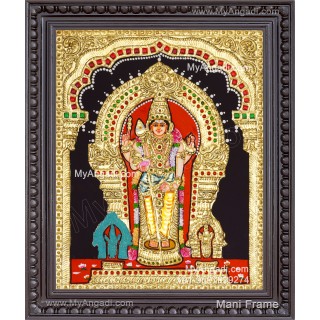 Thiruchendhur Murugan Tanjore Painting