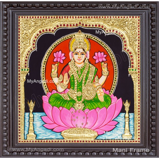 Mahalakshmi Tanjore Painting