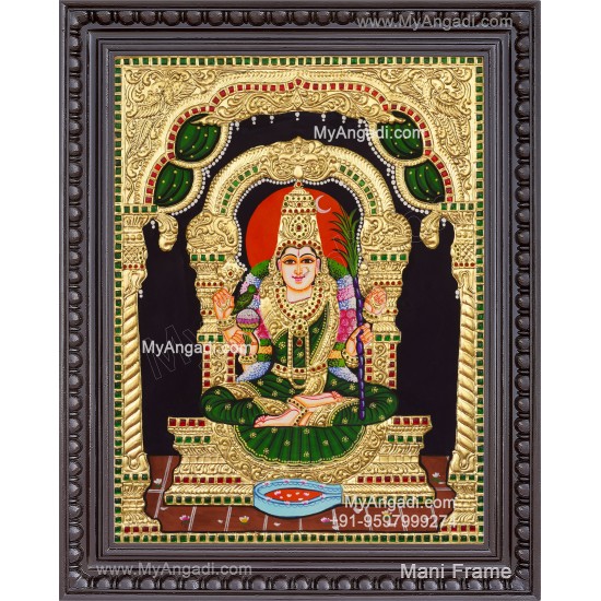 Kamakshi Amman Tanjore Painting