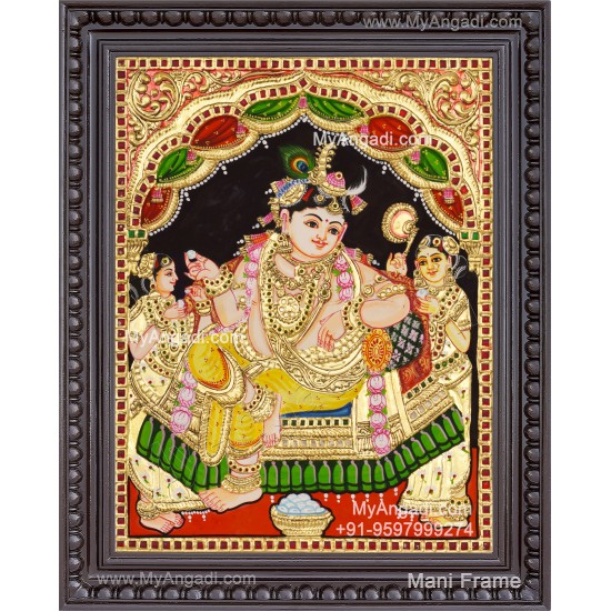 Krishna Tanjore Painting