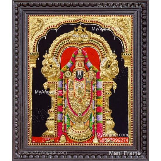 Balaji 3d Tanjore Painting