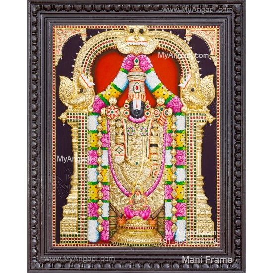 Balaji 3d Tanjore Painting Balaji 3d Tanjore Painting