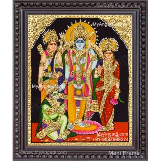 Ram Darbar Tanjore Painting