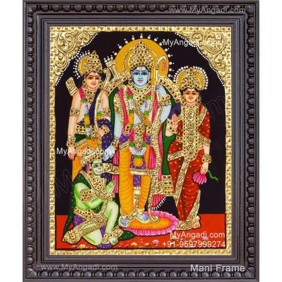 Ram Darbar Tanjore Painting