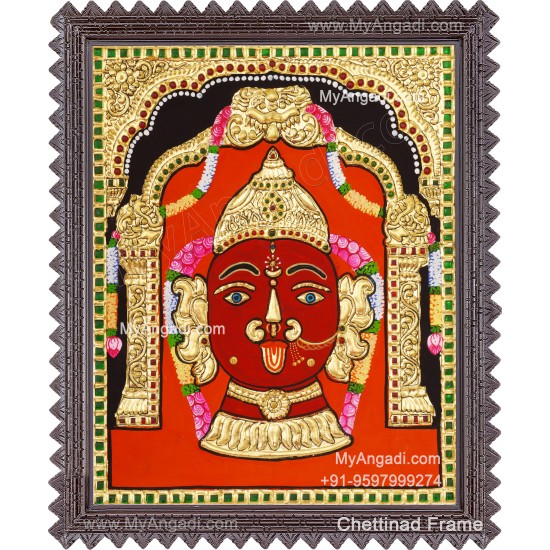 Maa Majhi Gowri Tanjore Painting
