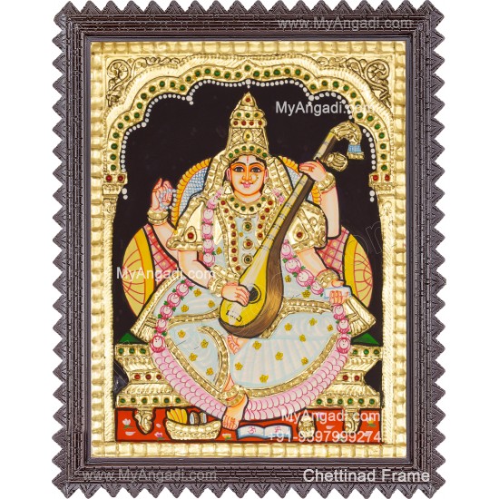 Saraswathi Tanjore Paintings