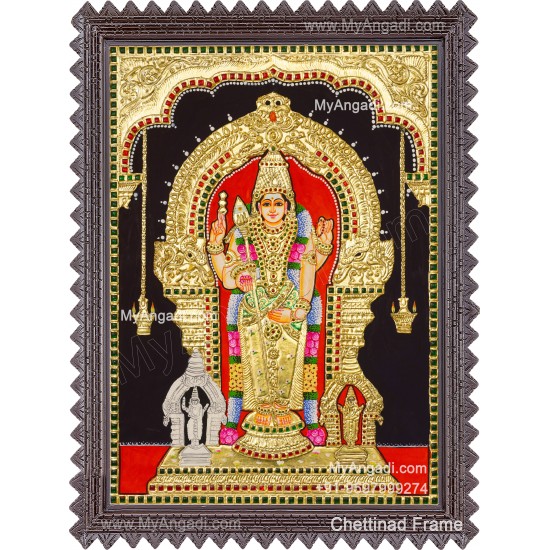 Thiruchendhur Murugan Tanjore Painting