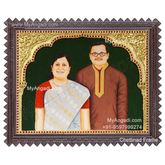 Portrait Tanjore Painting