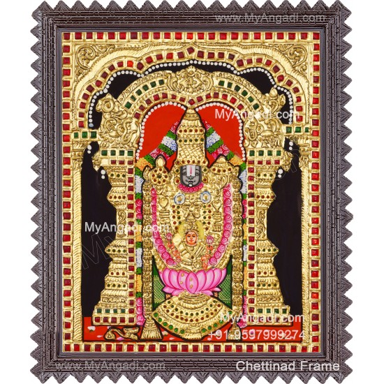 Balaji Lakshmi  Tanjore Painting