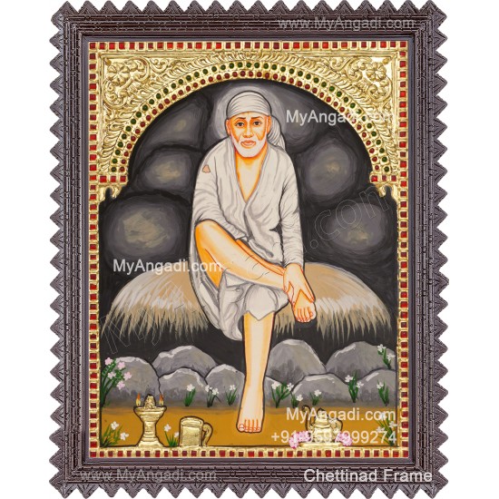 Saibaba Tanjore Painting